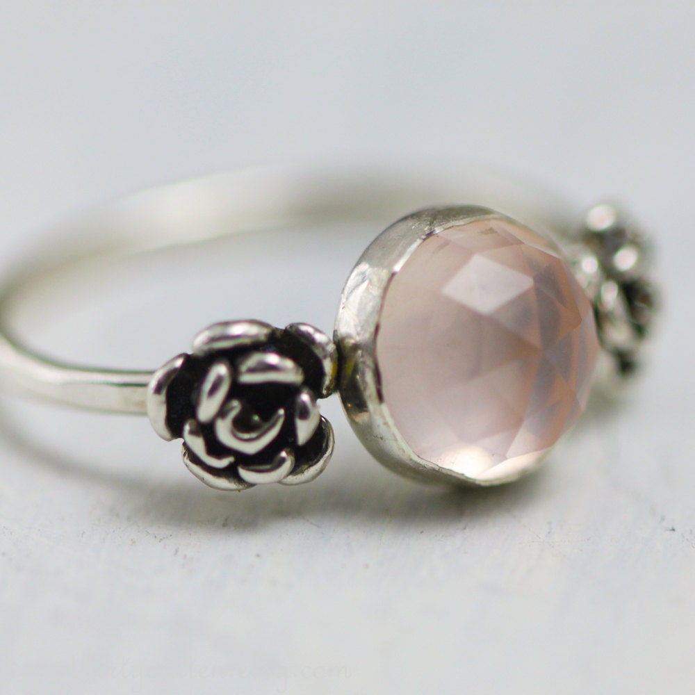 Romantic Pink Rose Ring
