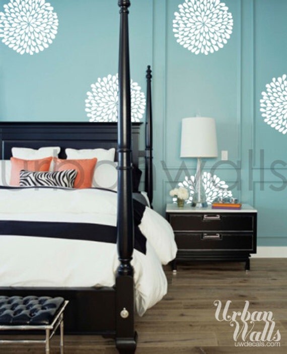 Vinyl Wall Sticker Decal Art - Flowers