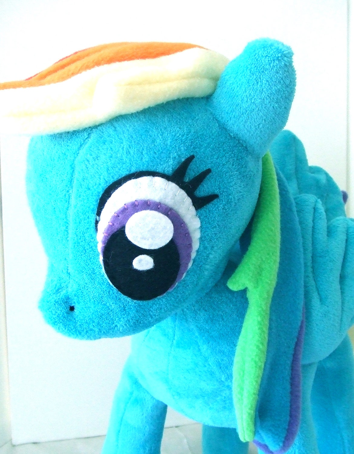 My Little Pony X-large Rainbow Dash Plush- ready to ship- SALE