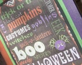 11x14 Halloween Wall Art