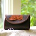 I love - phone wallet in leather - type 1