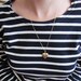 SALE - Locket / Heart Shaped Locket with Diamond Chip c.1960s