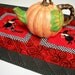 Halloween Table Runner Witchy Woman Handmade Reversible Quilted Ready to Ship One of a Kind