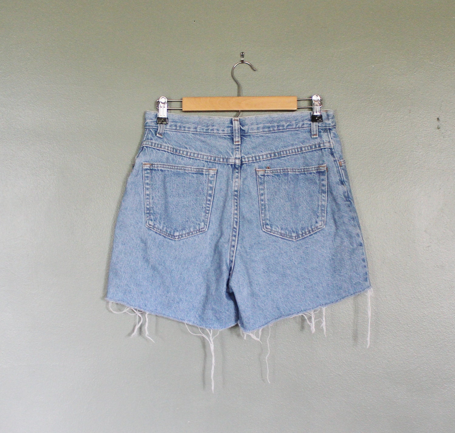 10 Dollar Sale Vintage Wrangler Denim Shorts - Cut Offs - Women M L