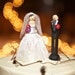 Personalised Peg Doll Wedding Cake Toppers