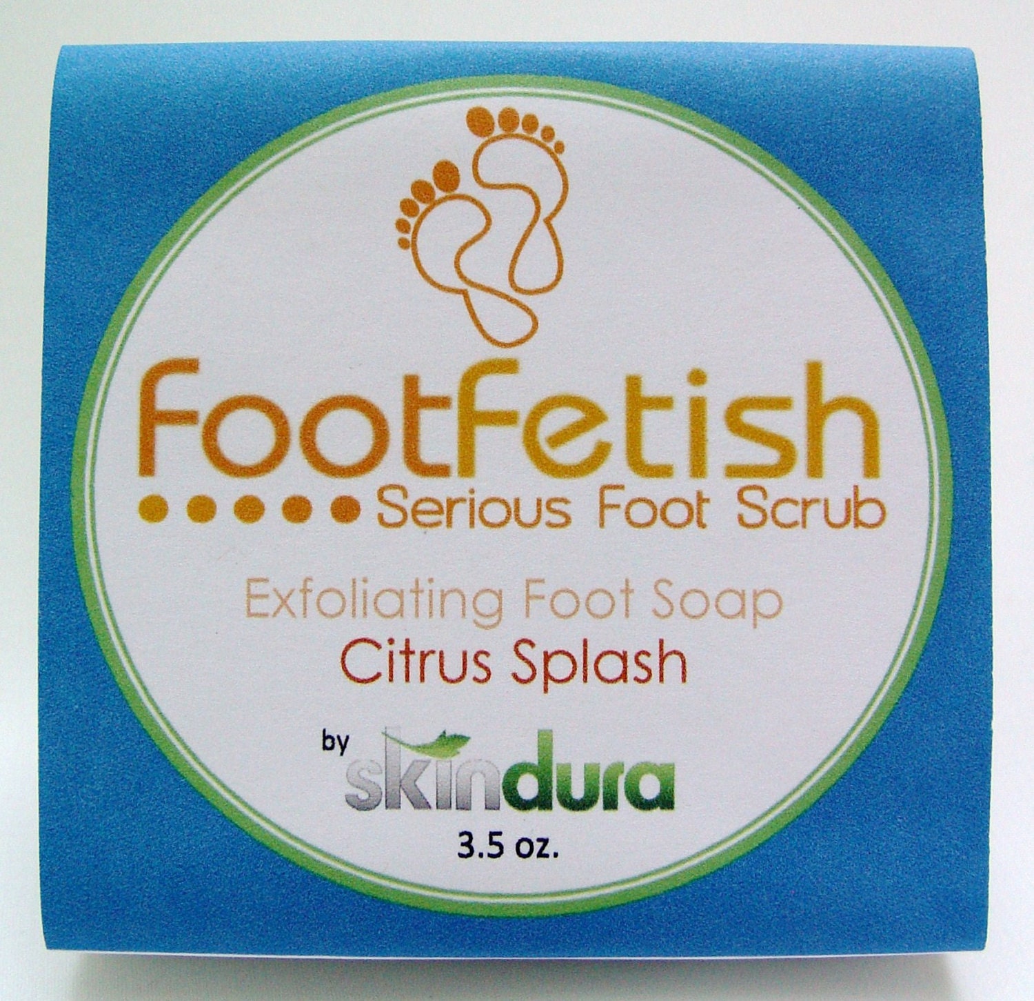 Exfoliating Foot Soap - FootFetish Serious Foot Scrub Citrus Splash Scent