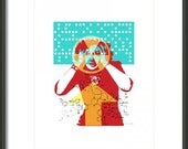 Giclee Digital Print atomic hysteria 1 Edwin Wade