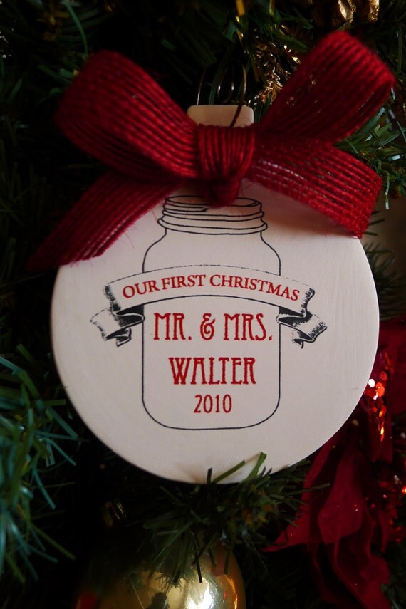 just married christmas ornament personalized by rachelwalter just married christmas ornament personalized by rachelwalter