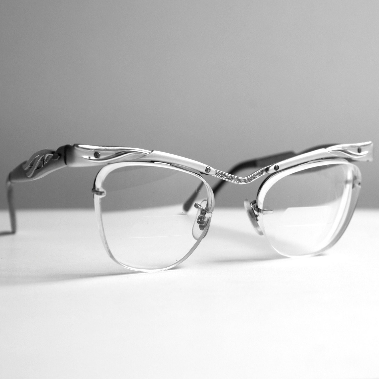 Vintage 1950s Women's Eyeglass Frames by by KitchenTableVintage