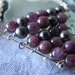 Ruby & Freshwater Pearl Necklace : July Birthstone