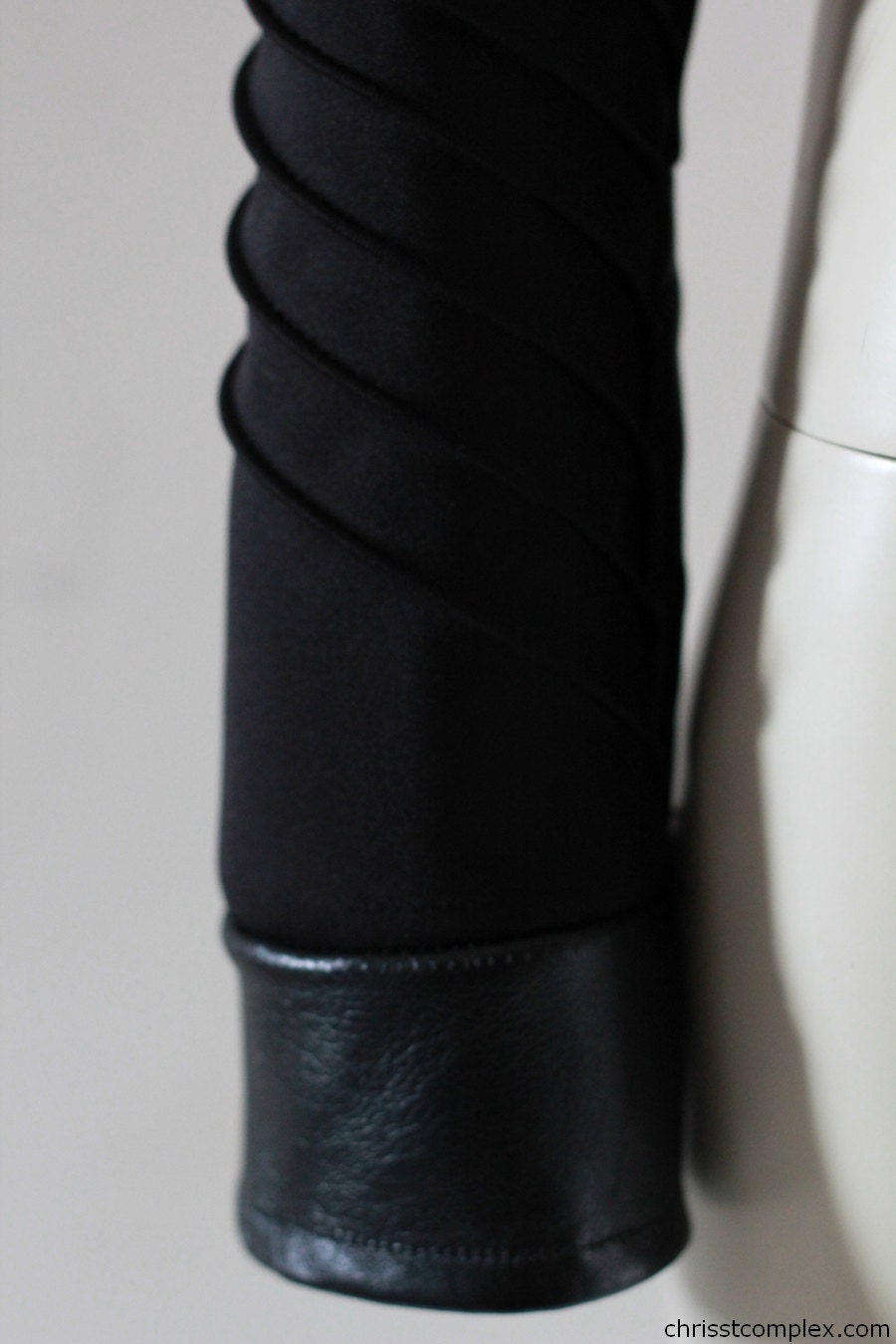 Jacket Bolero Leather Black Coat Winter Tailored Jacket Buckle Gothic Rock Uni sex - Chrisst SPECIAL ETSY PRICE