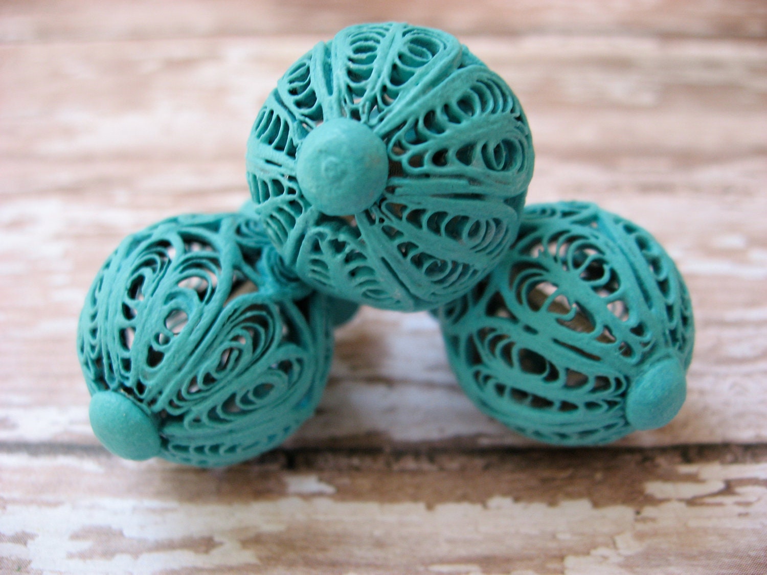 RESERVED Set of 6 Aqua or Custom Choice of Finish Wire Knobs or Pulls Industrial Cottage Chic for Drawers Cabinets Armoire Rustic Chic