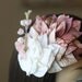 20% Off - Blush Ombre Velvet Leaf Fascinator