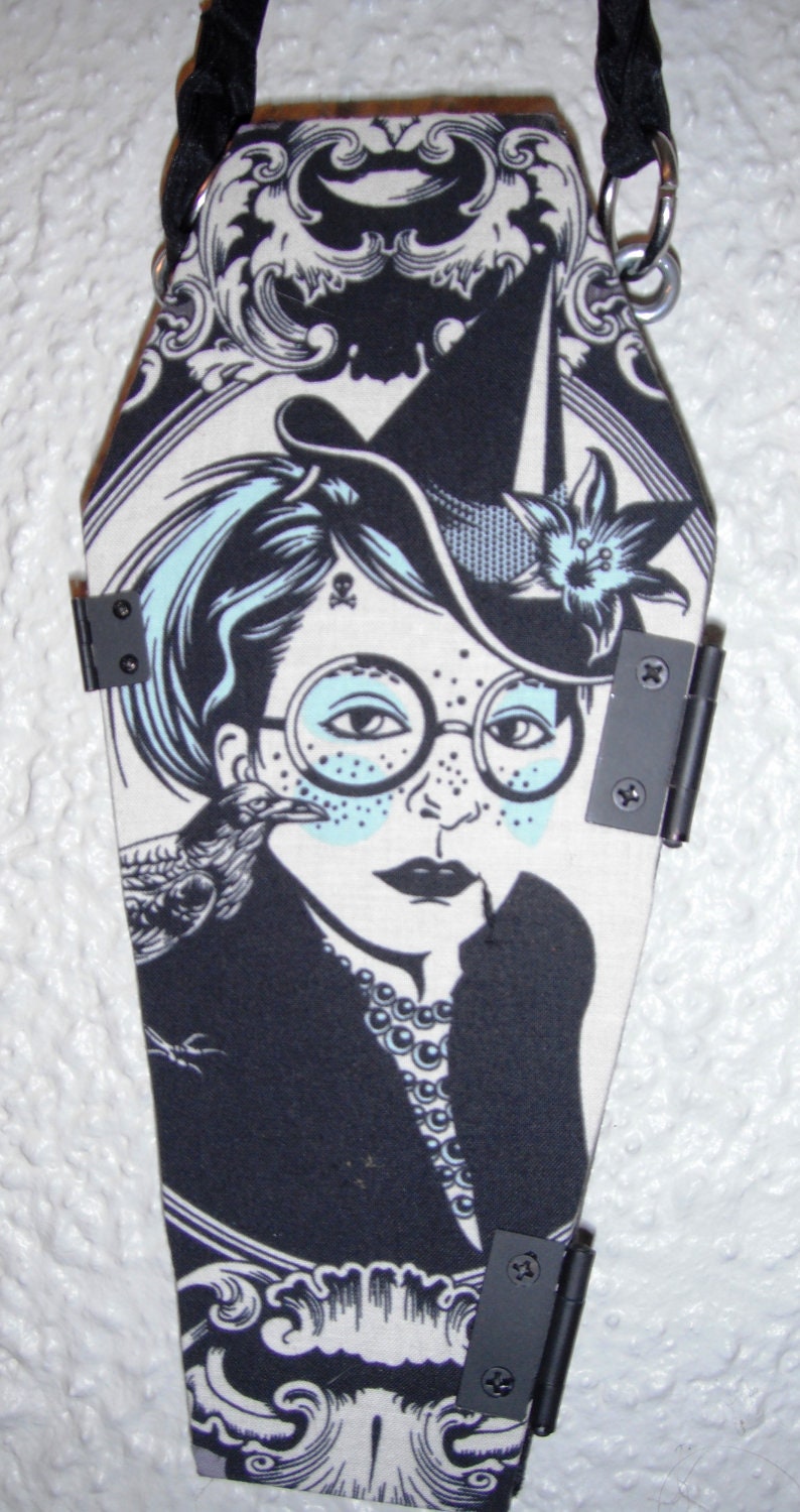 Raven Witch Coffin Purse