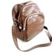 Vintage 1970s Brown Bag / Camera Bag / Overnight Bag