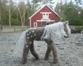 Needle Felted Grey Horse