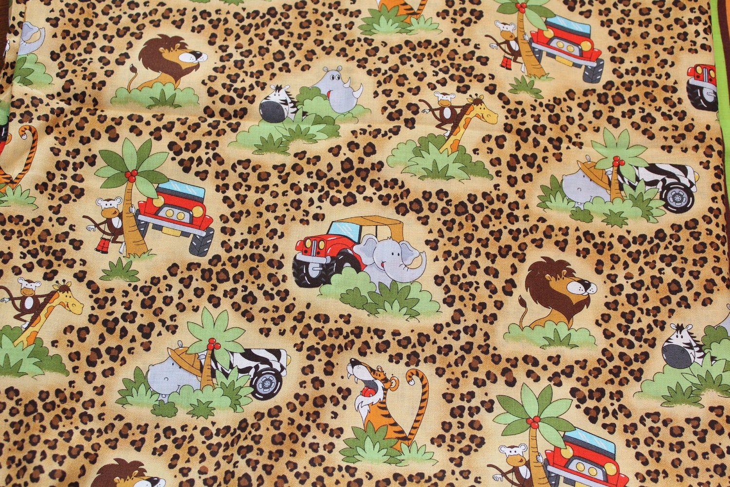 Book Sling Inspiration board - Jungle Cheetah - nursery bedroom decor storage