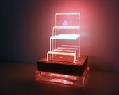 Color Changing LED Night Light Letter Holder
