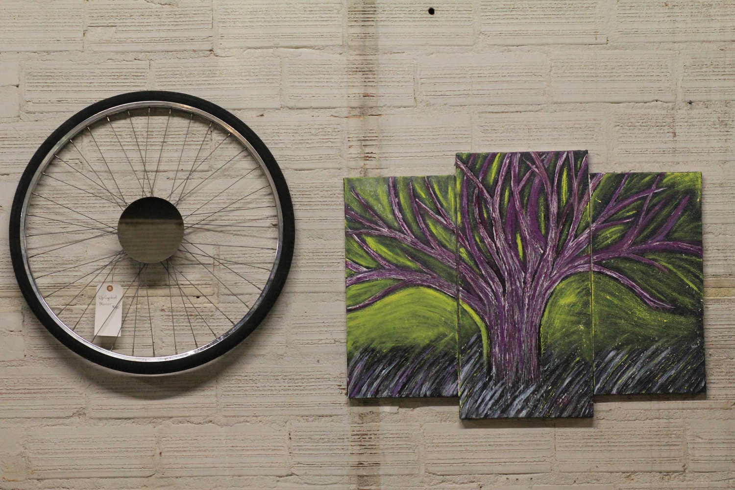 UpCycled Mirror with Tire