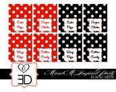 Mickey and Minnie Inspired Collection - Printable Placecards Il_170x135