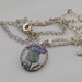 Scottish Thistle Pendant - Jewelry Women Teen Girl Flower Purple Celtic