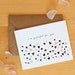 i'm grateful for you hearts // greeting card