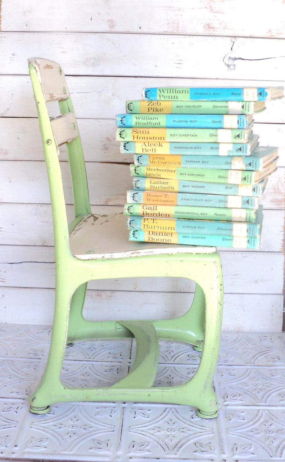 Boys Library Instant Collection of Books for BOYS Blue, Green, Orange & Yellow, Aqua, Turquiose School Books