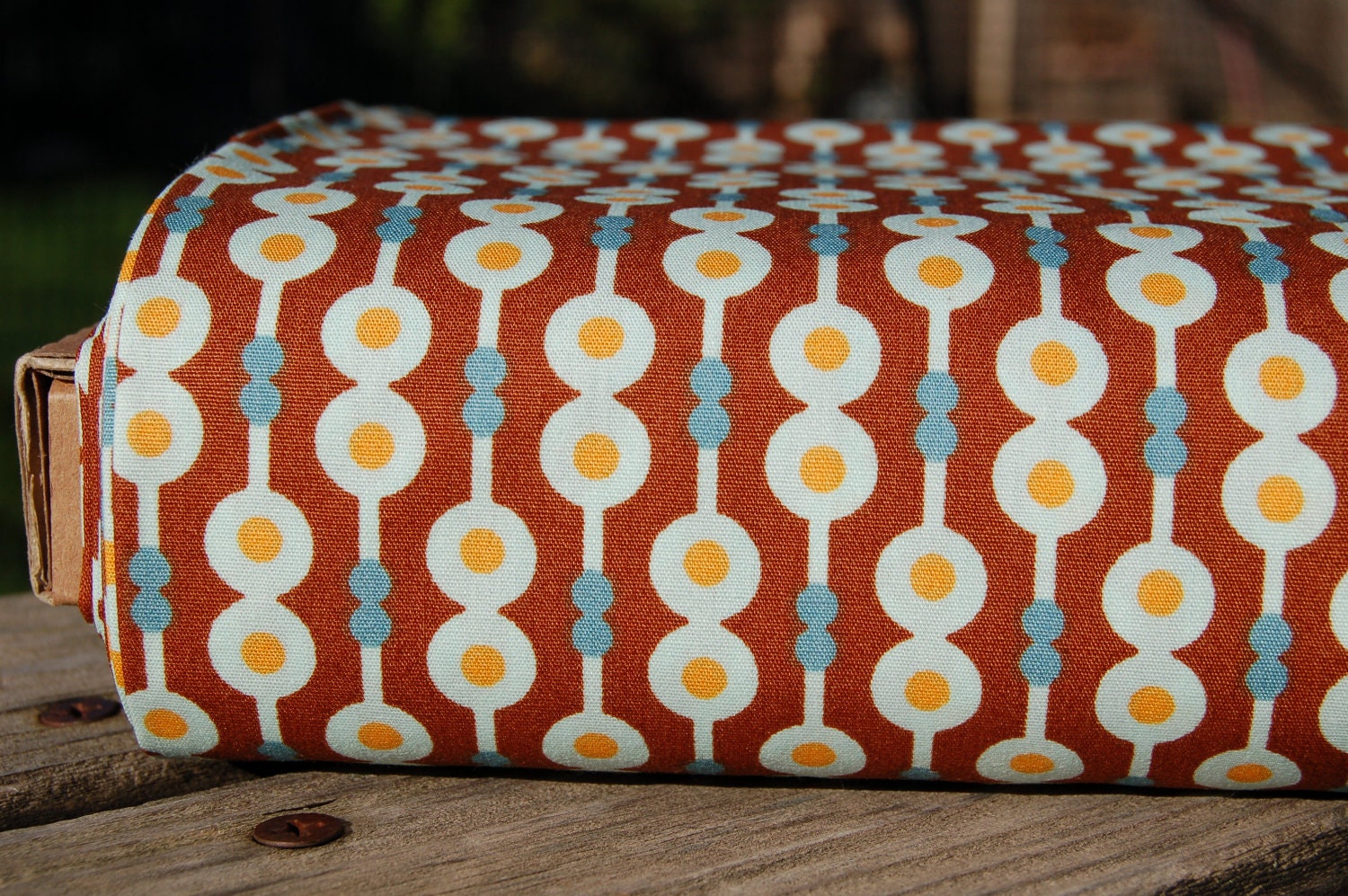 One Yard- Art Gallery Fabrics- Retro Harmony- Cocoa