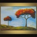 Tree oil painting on canvas 36 x 24