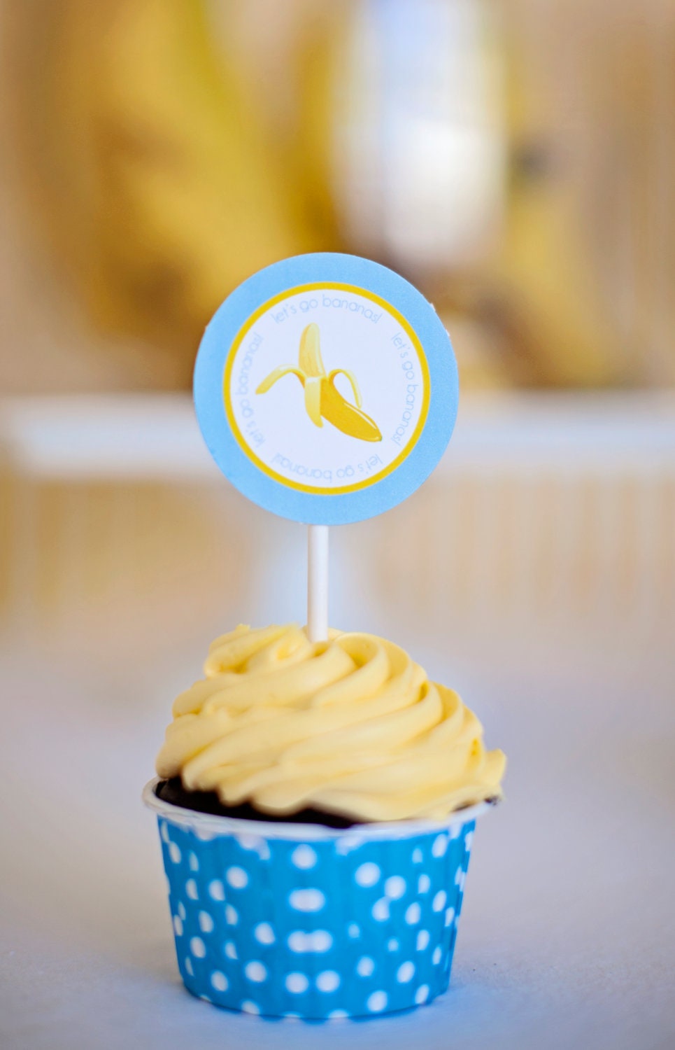 DIY Printable Party Circles - Blue Monkey Party