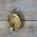 Vintage Brass Turtle Dish