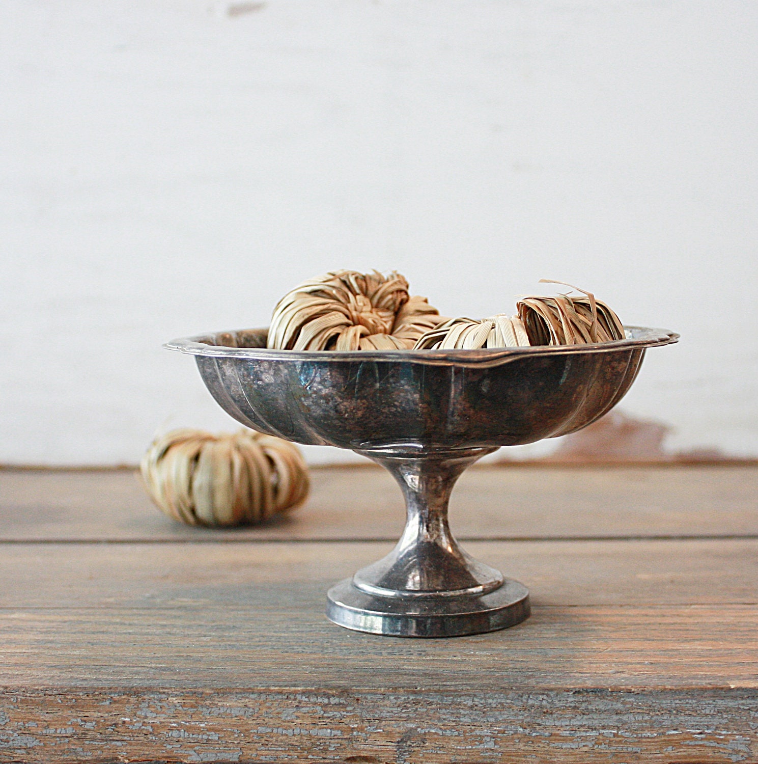 Vintage Silver Plate Compote