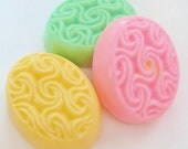 Magnolia & Orange Wavy Decorative Soap - Natural Soap, Handmade Soap, Glycerin Soap , Vegan Soap, Scented Soap, Gift Soap