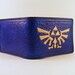 Zelda Hyrule Crest Hand-Tooled Leather Wallet