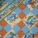 Beach Bed Quilt One of a Kind