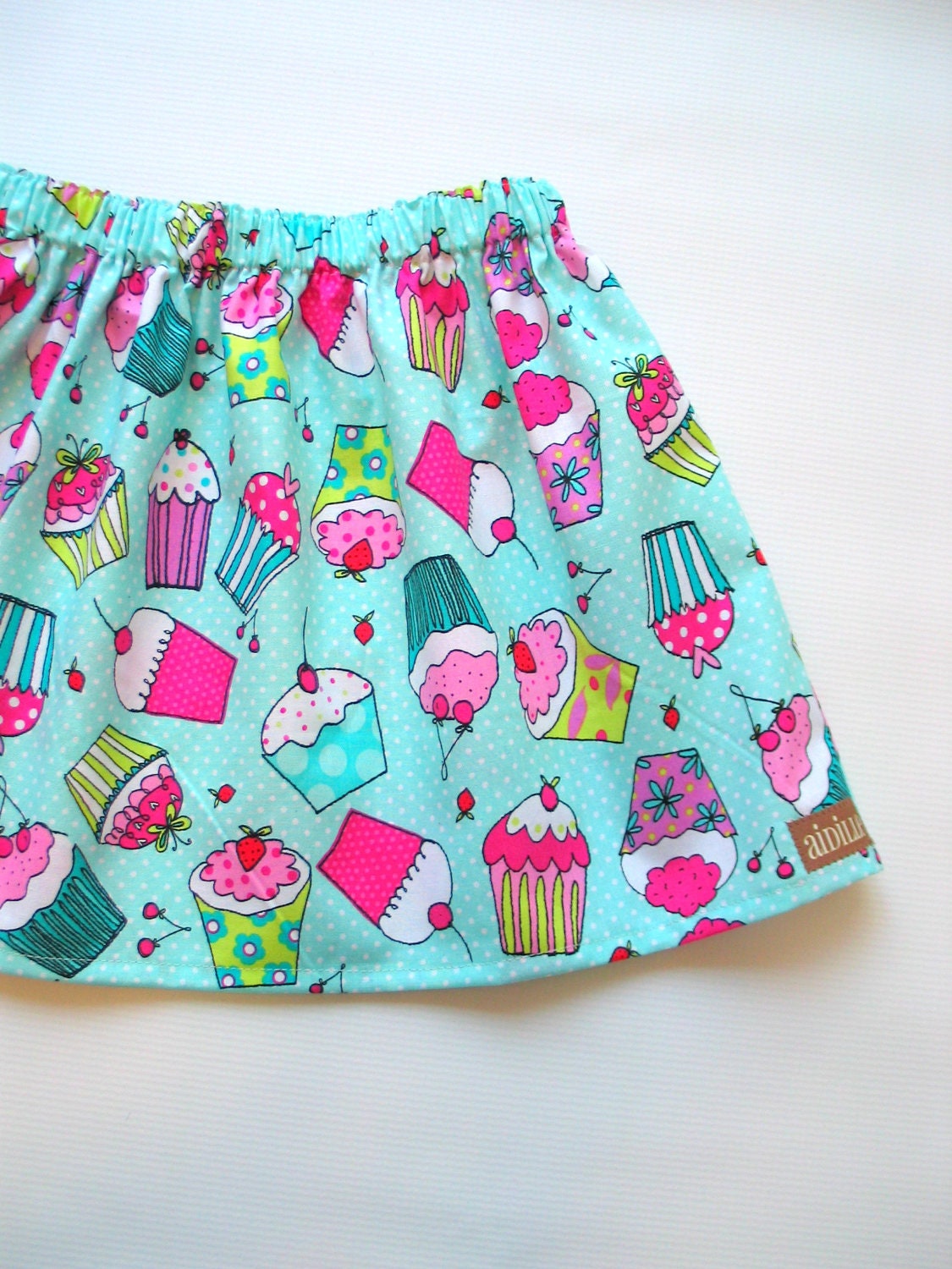Girls Cupcake Skirt 18m 2t 3t 4t 5 6 7 Toddler Kids