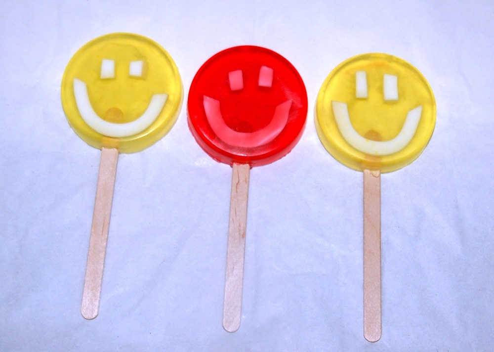 Smile Lollipop Glycerin Soap