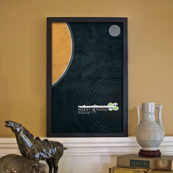 Silent Running: Cult Scifi Movie Poster - 11x17 Vintage Inspired Art Print