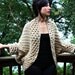 Crochet PATTERN Crocodile Stitch Cardigan - Small to 5X - Permission to Sell Finished Items
