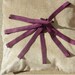Dark Purple Runner's Elastic Hair Tie Headband