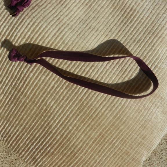 Dark Purple Runner's Elastic Hair Tie Headband