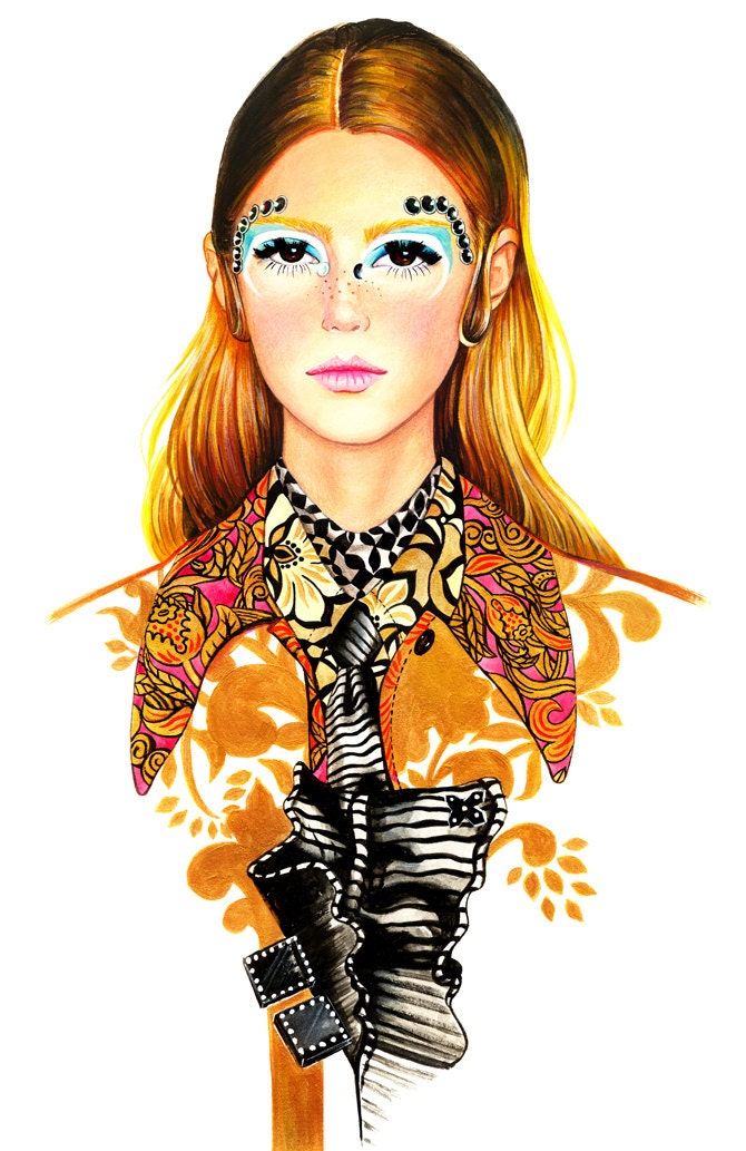 Fashion Illustration - Miu Miu