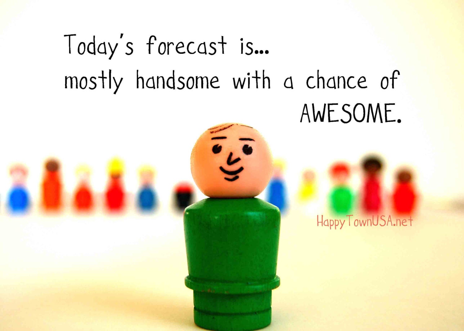 Mostly Handsome with a Chance of Awesome, Print No. FIFTY