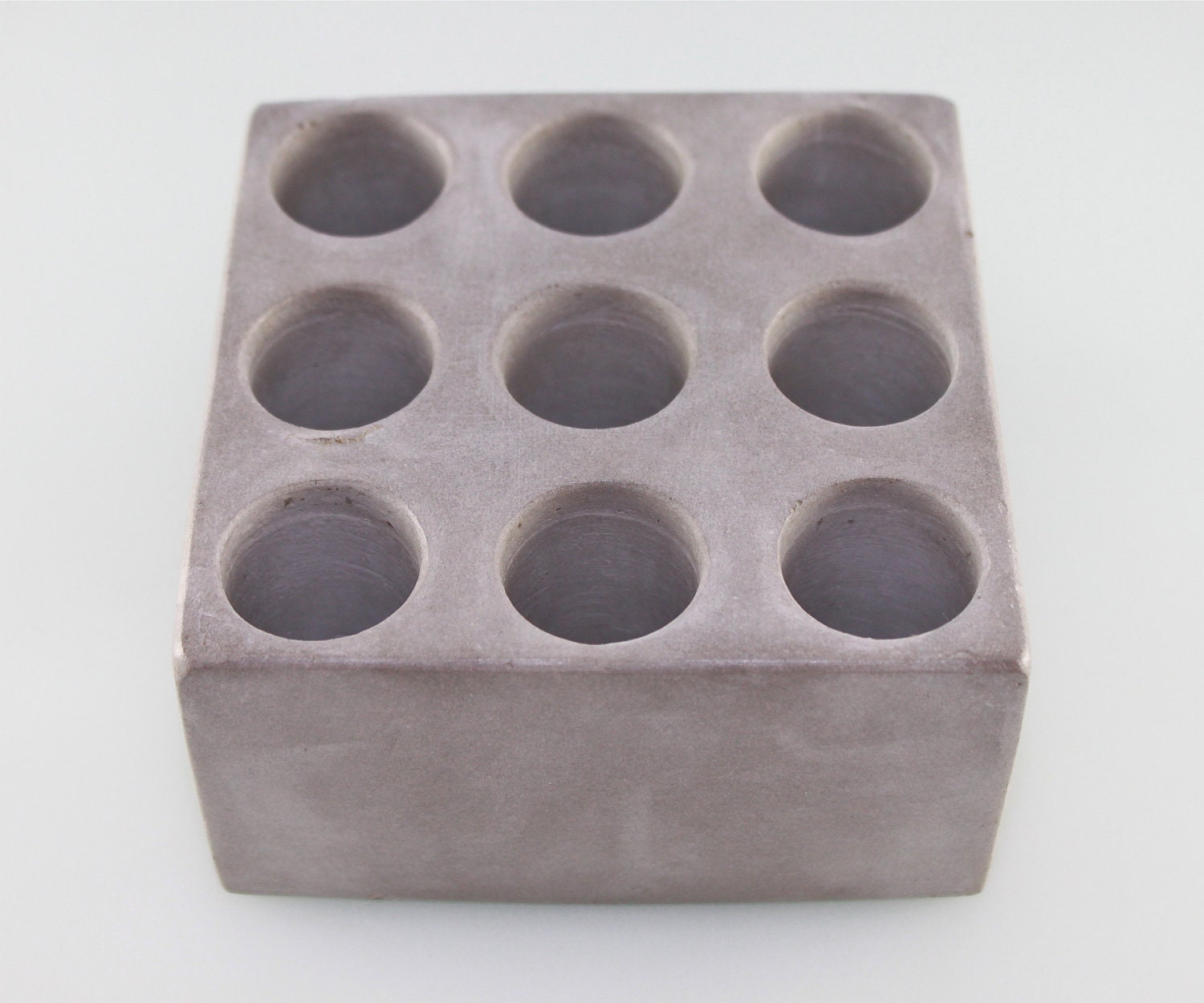 Empty SPICE SET Tubes with Concrete Base