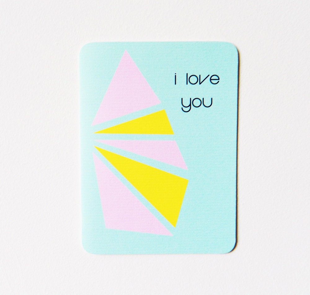 I love you