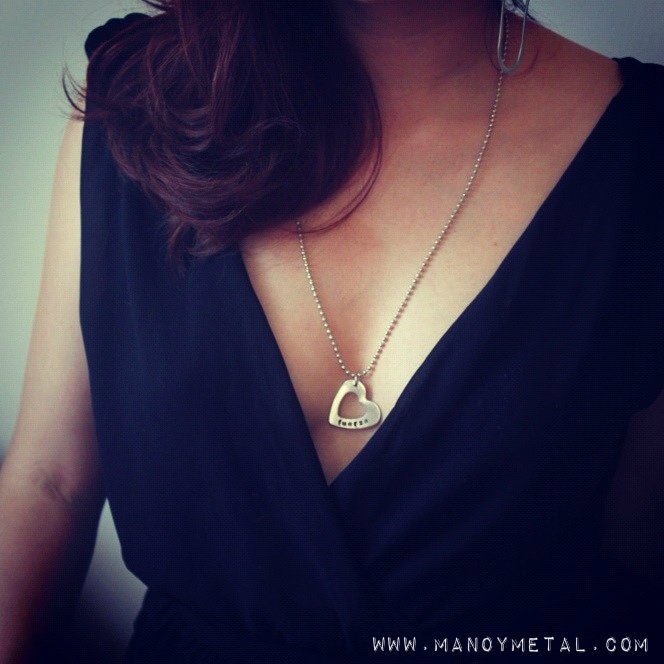 Esperanza Heart Pendant Necklace