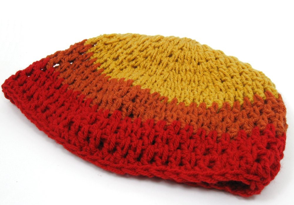 Firefly Jayne Beanie Yellow Red Orange Crochet Hat Cap S M L XL XXL