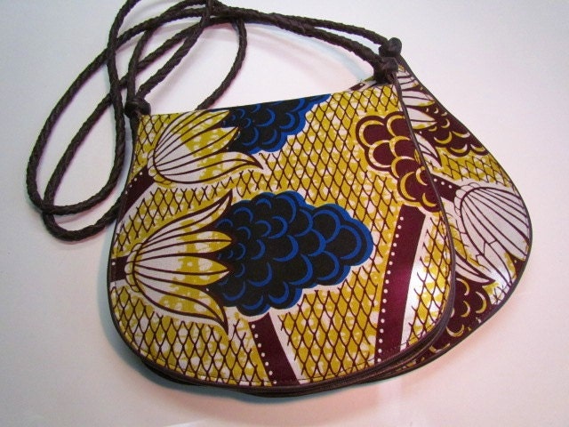 African Print Shoulder Bag