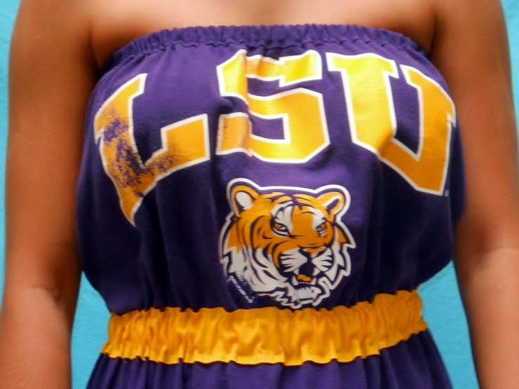 LSU Game Day Dress Tigers Tailgate Fashion