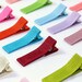 25-MINI SIZE-Partially Lined Single Prong Alligator Clips U Pick Color